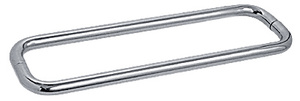 CRL Polished Nickel 18" BM Series Back-to-Back Towel Bar Without Metal Washers