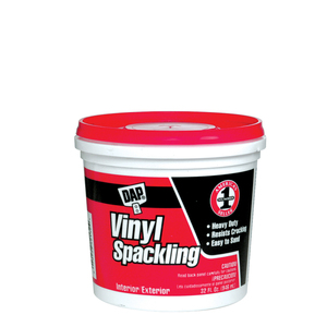 CRL Off-White DAP® Vinyl Spackling Compound - Quart