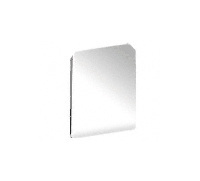 CRL Polished Stainless End Cap for WU3 Series Wet/Dry U-Channel