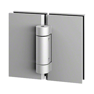 CRL CLEAR SPACE™ Polished Chrome Replacement 180º Glass-to-Glass Hinge