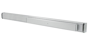 CRL Satin Aluminum 48" Jackson® 1285 Push Pad Concealed Vertical Rod Right Hand Reverse Bevel Panic Exit Device