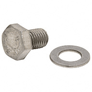 CRL M14-2.0 x 20mm Hex Head Screw with 28mm Stainless Steel Washer