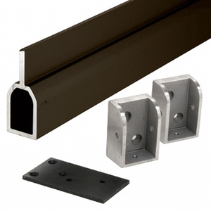 U.S. Aluminum Dark Bronze Anodized Removable Mullion 8' Adams Rite® 3890