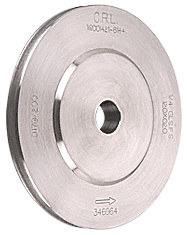 CRL 1/8" to 1/4" Flat w/Seams Diamond Wheel