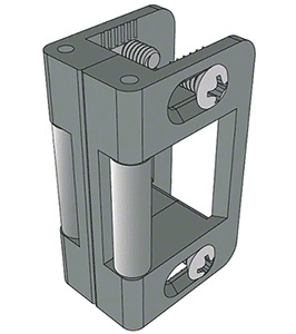 CRL Dark Bronze Replacement Strike for 896 Removable Mullion Used With 1095 Rim Panic Device