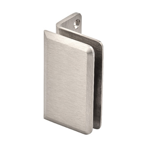Brushed Nickel Wall Mount Premier Series Glass Clamps