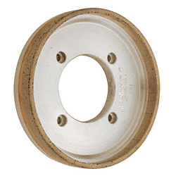 CRL 6" Position #1 Metal Bond Diamond Bevel Grinding Wheel 80-100 Grit