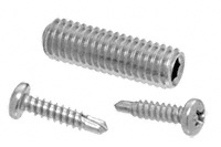 CRL Satin Anodized Replacement Screw Pack for Concealed Mount Hand Rail Bracket