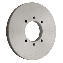 CRL 7" Flat and Seam Edge Grinding Wheel 240-270 Grit for 1/8" to 1/4" Glass