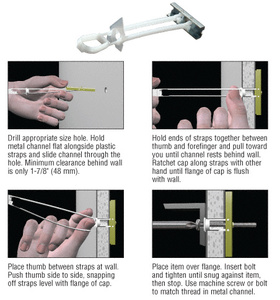 Snug Cottage Hardware Stainless Steel Gate Stop for Vinyl and PVC Gates