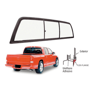 CRL "Perfect Fit" Three-Panel Tri-Vent Sliders with Solar Glass for 2013+Toyota Hilux