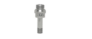 CRL 5/8" HBT Series Belgian Thread Electro-Formed Diamond Drill