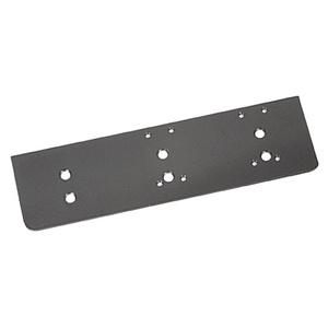 CRL Dark Bronze PR90 Series Drop Plate Jamb Mount