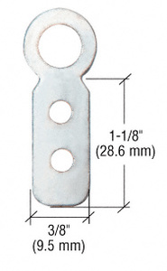 CRL Large Round Eyelet Flat Metal Type Hangers