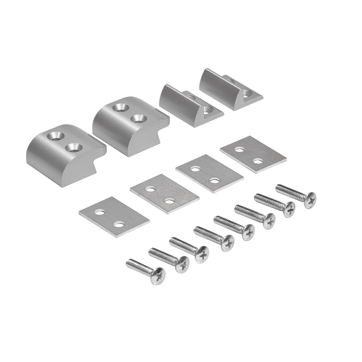 CRL Satin Aluminum Jackson® 896 Mullion Stabilizer Package
