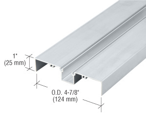 CRL 487 Mill OfficeFront™ Deep Pocket Glazing Insert - 24'-2"