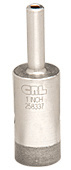 CRL 1" DCD Series Straight Shank Electro-Formed Diamond Drill