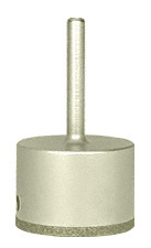 CRL 1-1/4" Standard Plated Diamond Drill