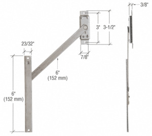 CRL 6" Limit Device