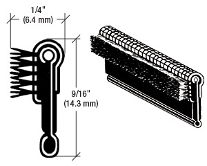 CRL Flexible Unbeaded Weatherstrips for Jeep 1950-1965, International Truck 1971-1975 and White Truck 1952-1966