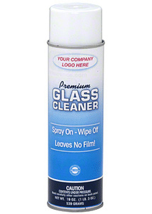CRL 1973 Glass Cleaner 40 Case Logo Label Program