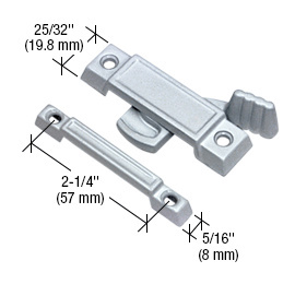 CRL Chrome Window Sash Lock with 2-1/4" Screw Holes