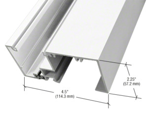 CRL-U.S. Aluminum White KYNAR® Paint Sill for 1" Glazing 2-1/4" x 4-1/2", Thermally Improved - 24'-2"