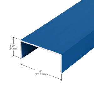 CRL-U.S. Aluminum Center Hung Door Header, Custom Paint- 21'-4"