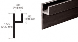 CRL Duranodic Bronze Base H-Channel