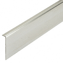 CRL Brushed Stainless Cladding for 1-3/8" Slender Profile Door Rail