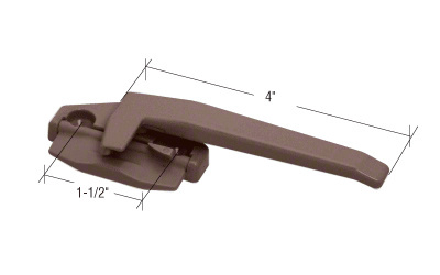 CRL Brown Right Hand Cam Handle with 1-1/2" Screw Holes