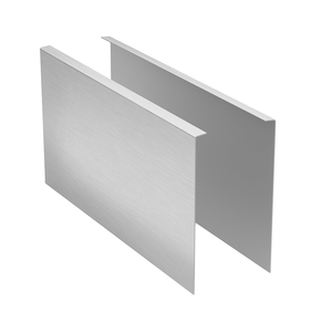 CRL Turboflex Brushed Stainless 120" Cladding for Top Mount Base Shoe