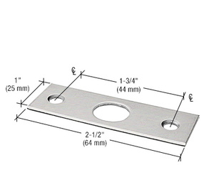 CRL Brushed Stainless Strike Plate