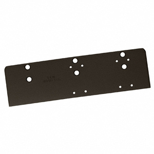 LCN Dark Bronze Drop Plate for Flush Top Jamb Mounting 4040 Series Surface Mounted Closers