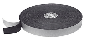 CRL Black 1/8" x 1" Single Sided Foam Glazing Tape