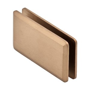 Brushed Bronze 180 Glass to Glass Premier Series Clip
