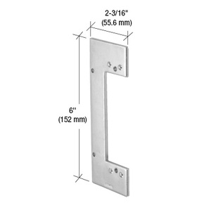 CRL 487 OfficeFront™ Strike Backing Plate for Locksets