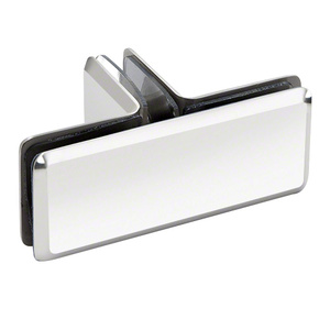 CRL Polished Chrome Beveled Style 90º Glass-to-Glass T-Juntion Clamp