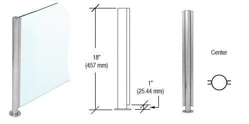 CRL Brushed Stainless 18