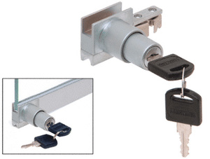 CRL Satin Anodized "Randomly Keyed" Lock for S710 Security H-Bar