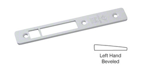 Adams Rite® Aluminum Left Hand Optional Faceplate for Offset Hung Single Door