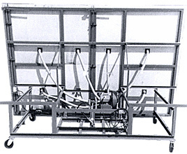 CRL Heavy-Duty Air Flotation System for 12' x 18' Custom Hydraulic Tilt-Top Glass Cutting Table