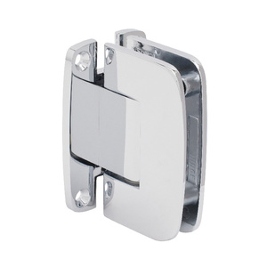 CRL Polished Chrome Roman 037 Series Wall Mount 'H' Back Plate Hinge