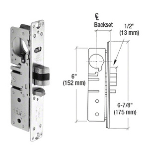 CRL Adams Rite® 1-1/8" Backset Deadlatch Lock - Left Handed