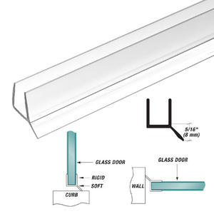 Seal and Wipe (Dual Durometer) For 3/8" Glass