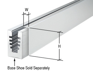 GRS Base Shoe Cladding - For Surface Mount Base Shoe | CRL