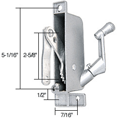 CRL Awning Window Operator for Harcar 2-5/8" Link Arm
