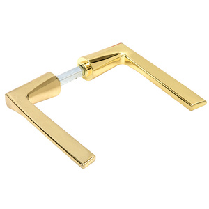 CRL Brass Flat Style Lever Handle