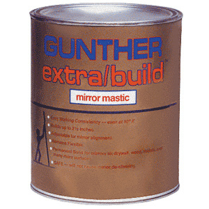 CRL Gunther Extra/Build® Mirror Mastic - Gallon Can