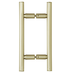 CRL Brushed Bronze 6" Ladder Style Back-to-Back Pull Handle